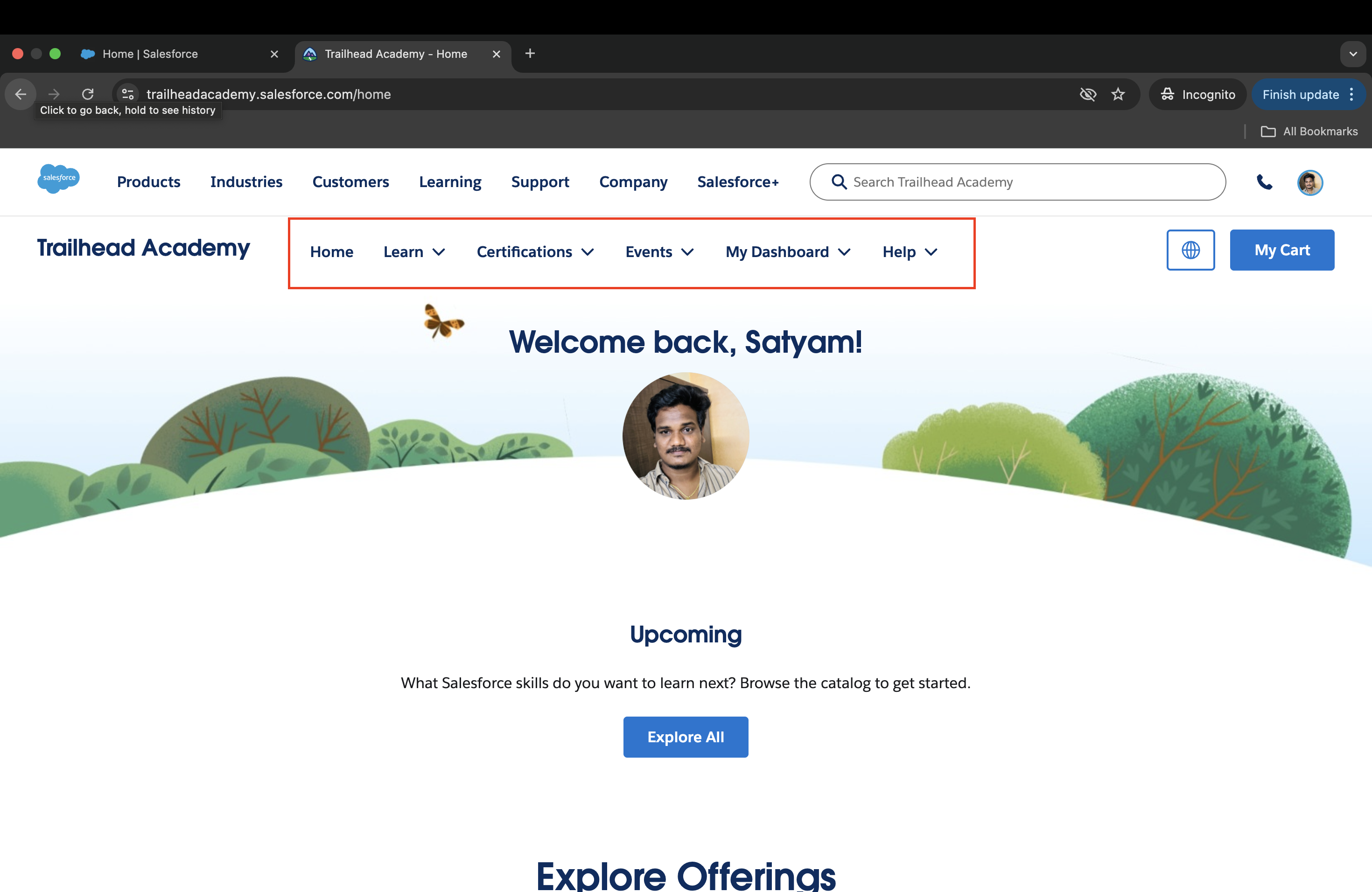 Salesforce Certification on Trailhead Academy